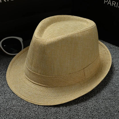 Men’s Lightweight Fedora Hat – Summer Cruise & Beach Style<