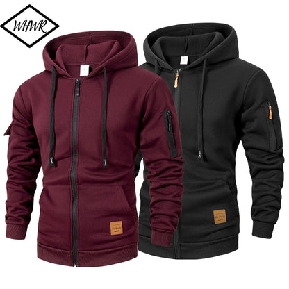 Men’s Lightweight Hooded Zip Jacket