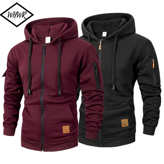 Men’s Lightweight Hooded Zip Jacket