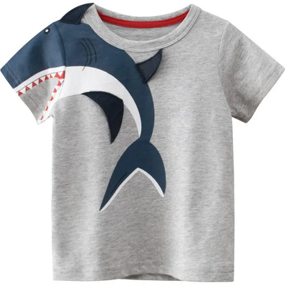 Kids' Cotton Graphic T-Shirt – Summer Adventure Collection
