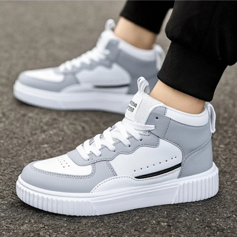 Men’s Athletic Sneakers – Lightweight Breathable Lace-Up Running Shoes