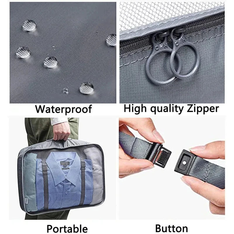 Cruise Packing Cube Organizer Set - 7 Piece