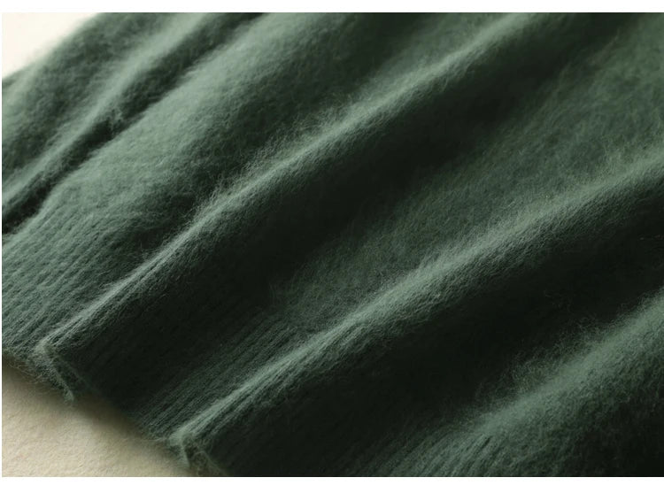 Men’s V-Neck Knit Pullover – Soft Touch, Smart Casual