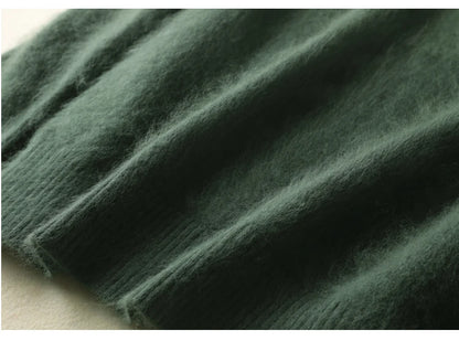 Men’s V-Neck Knit Pullover – Soft Touch, Smart Casual