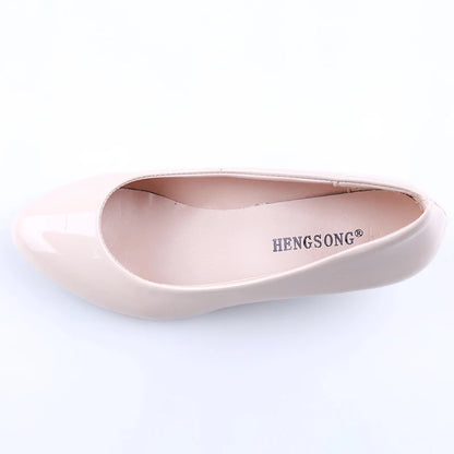 Women’s Classic Heeled Pumps – Slip-On, Office to Evening