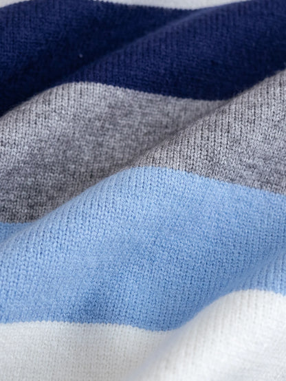 Kids’ Striped Sweater – Soft Knit Pullover