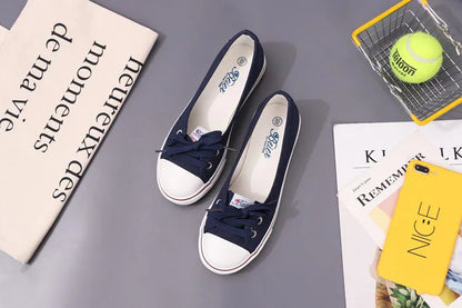 Canvas Slip-On Sneakers for Women & Teens | Lightweight, Low Profile