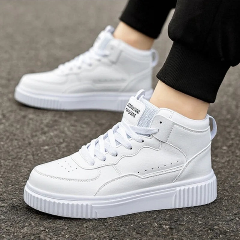 Men’s Athletic Sneakers – Lightweight Breathable Lace-Up Running Shoes