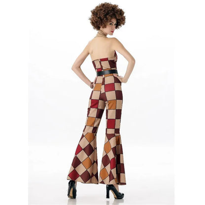 Retro 70s Disco Couple Costume Set – Men’s & Women’s Hippie Outfits