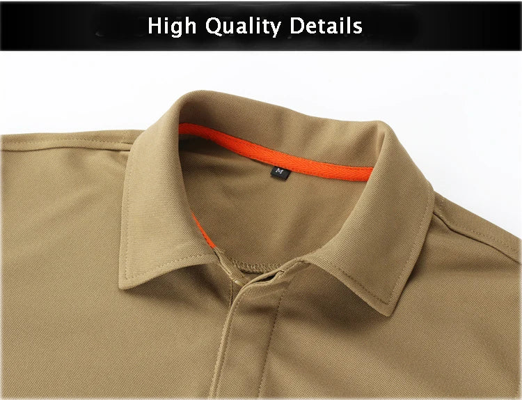 Men’s Quick-Dry Polo Shirt – Lightweight Performance Fit
