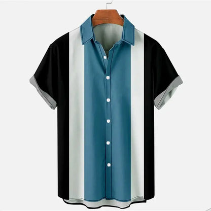 Men's Silk Blend Button-up Shirt - The Dock Drop
