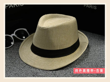 Men’s Lightweight Fedora Hat – Summer Cruise & Beach Style<