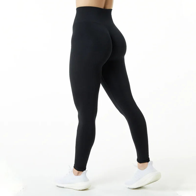 Women’s Seamless Leggings – High Waist, Stretch, Ankle Length - The Dock Drop