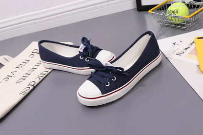 Canvas Slip-On Sneakers for Women & Teens | Lightweight, Low Profile