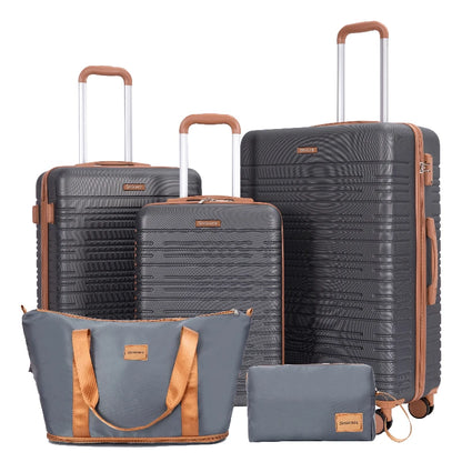 4-Piece Hardshell Spinner Luggage Set with TSA Locks