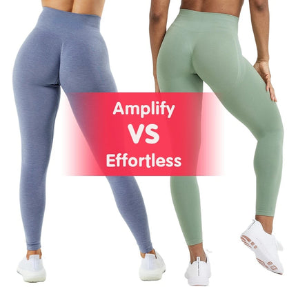 Women’s Seamless Leggings – High Waist, Stretch, Ankle Length - The Dock Drop