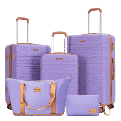 4-Piece Hardshell Spinner Luggage Set with TSA Locks
