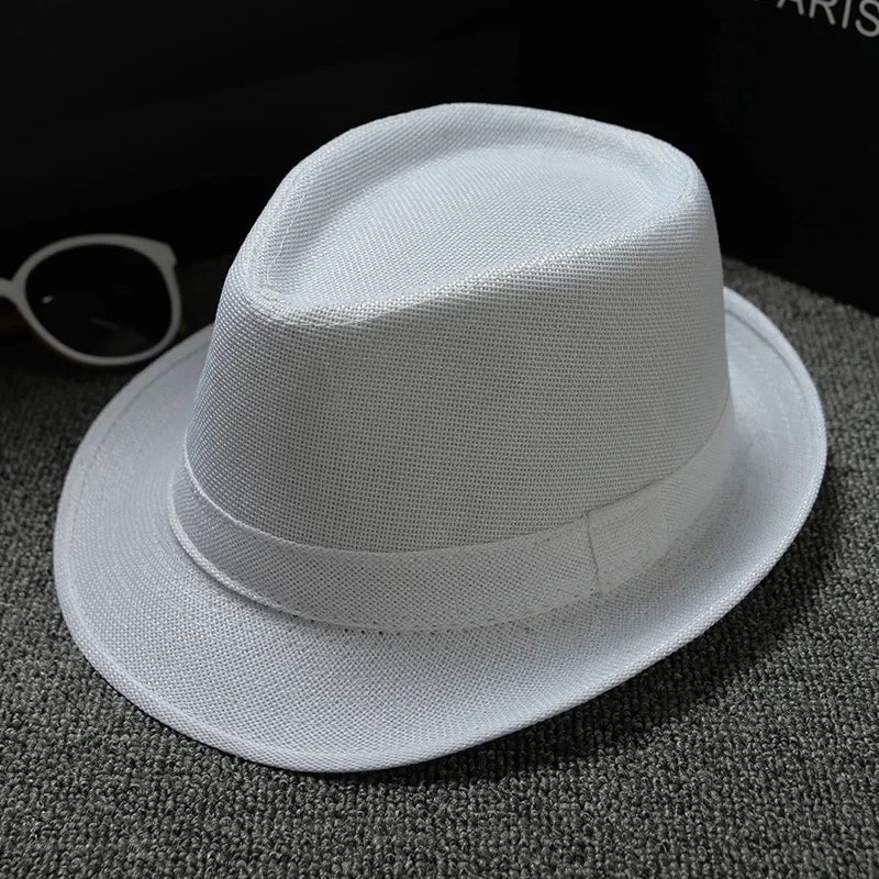 Men’s Lightweight Fedora Hat – Summer Cruise & Beach Style<