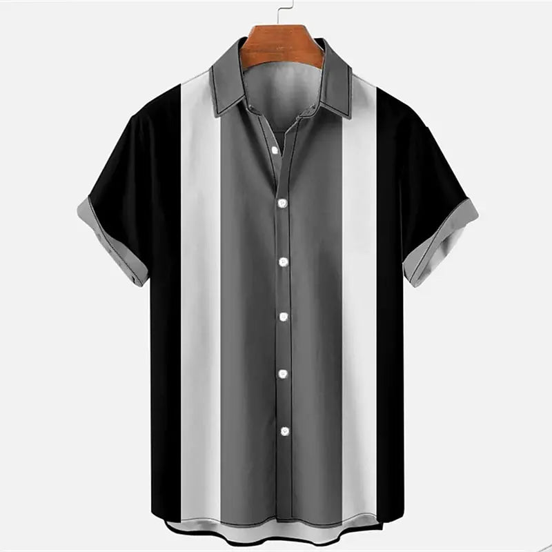 Men's Silk Blend Button-up Shirt - The Dock Drop