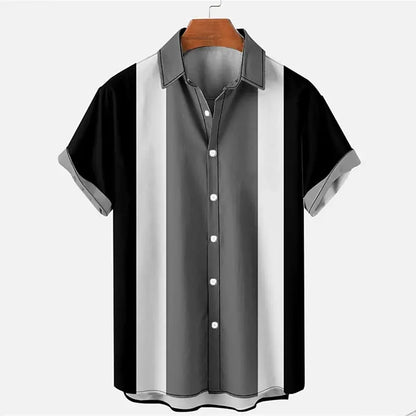 Men's Silk Blend Button-up Shirt - The Dock Drop