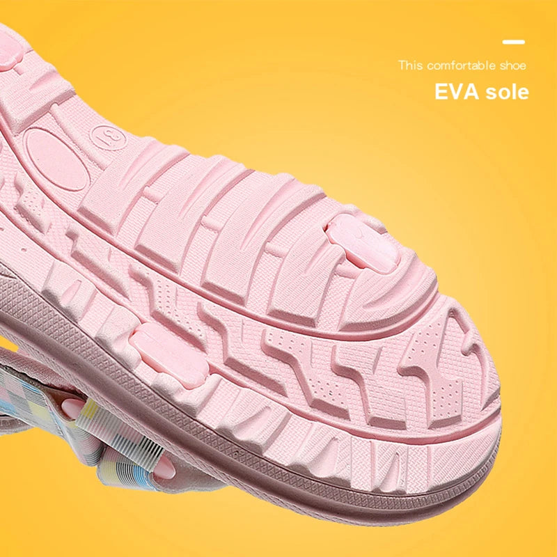 Summer Children Sandals Baby Girls Toddler Soft Non-Slip Shoes Baby Cute Pearl Princess Dance Kids