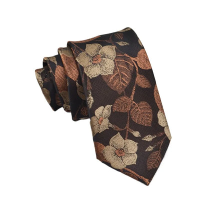 Men’s Floral Neck Tie – Classic 8cm Width