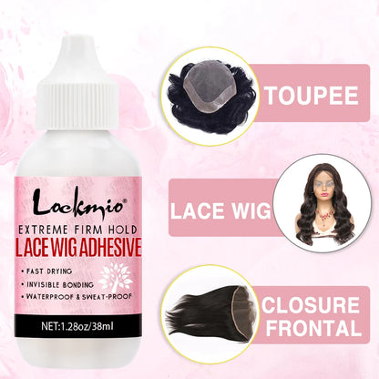 Lace Wig Adhesive Kit – Waterproof Glue, Remover & Wig Tools Set