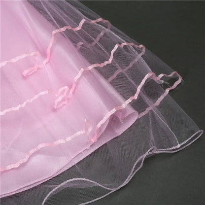 Princess Petal Layered Tulle Dress