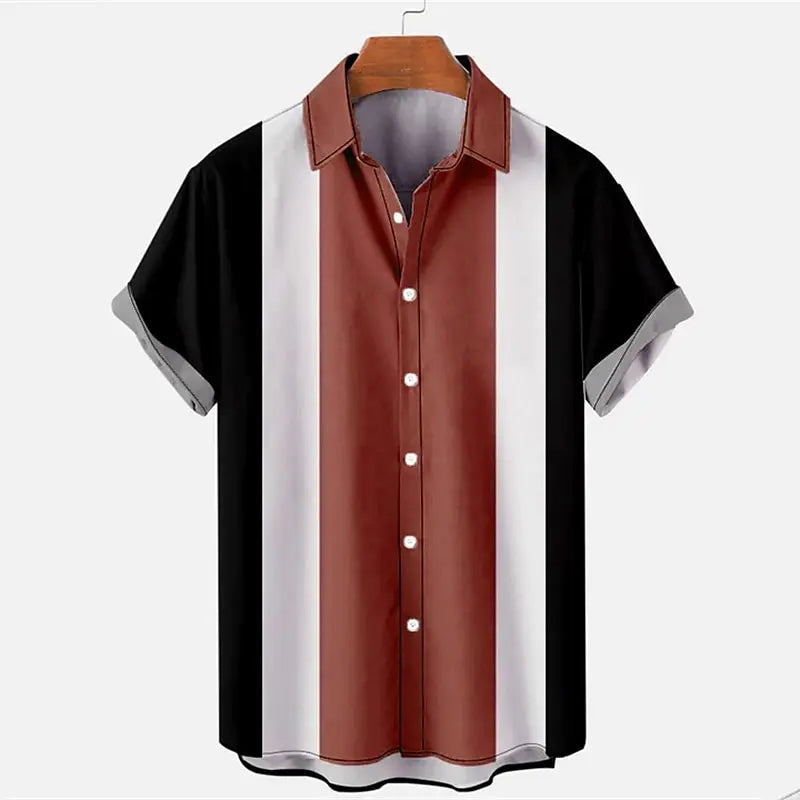 Men's Silk Blend Button-up Shirt - The Dock Drop