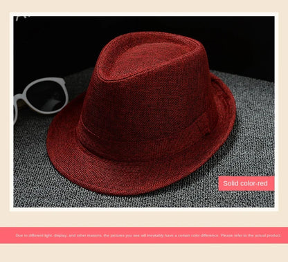 Men’s Lightweight Fedora Hat – Summer Cruise & Beach Style<