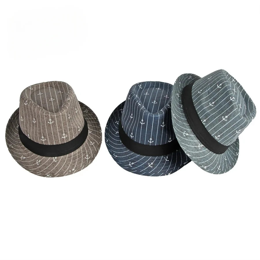Classic Fedora Hat | Nautical & Travel-Ready Style
