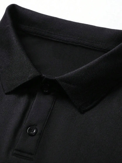 Men’s Lightweight Polo Shirt – Breathable Casual Short Sleeve