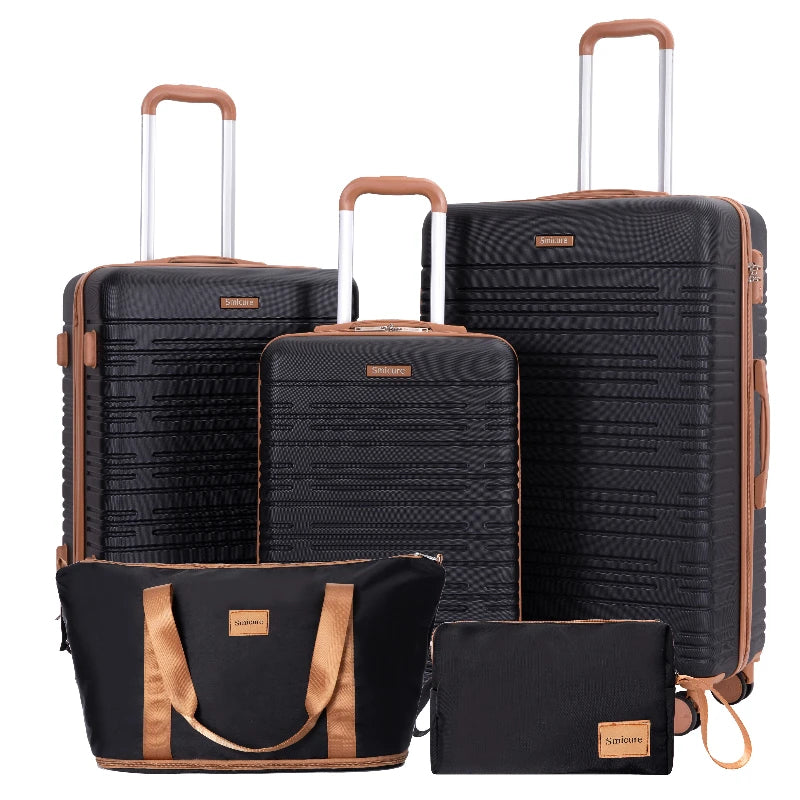 4-Piece Hardshell Spinner Luggage Set with TSA Locks