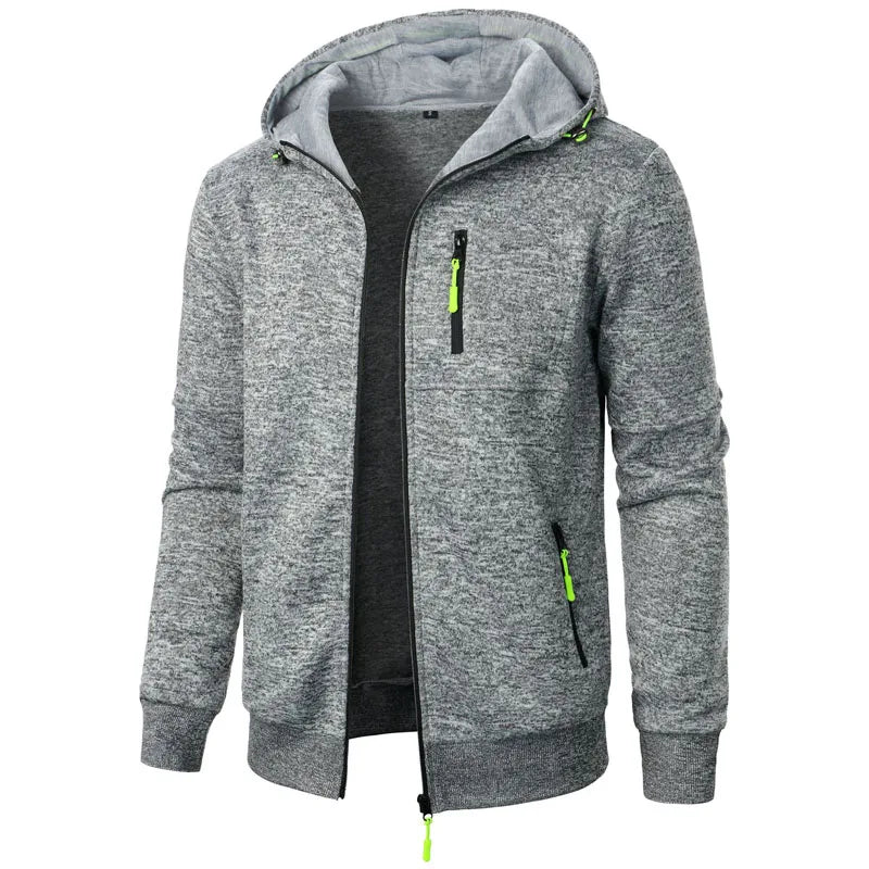 Men’s Casual Zip Hoodie Sweatshirt - The Dock Drop