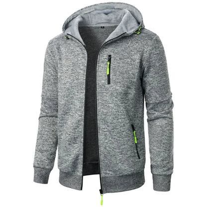 Men’s Casual Zip Hoodie Sweatshirt - The Dock Drop