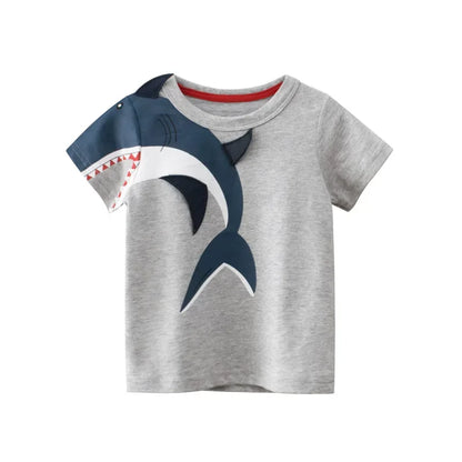 Kids' Cotton Graphic T-Shirt – Summer Adventure Collection