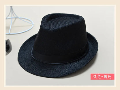 Men’s Lightweight Fedora Hat – Summer Cruise & Beach Style<