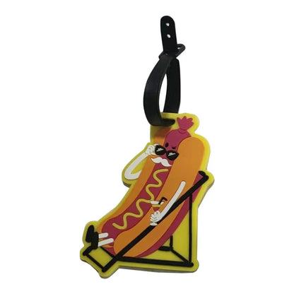 Avocado Silicone Luggage Tag – Fun Travel Accessory