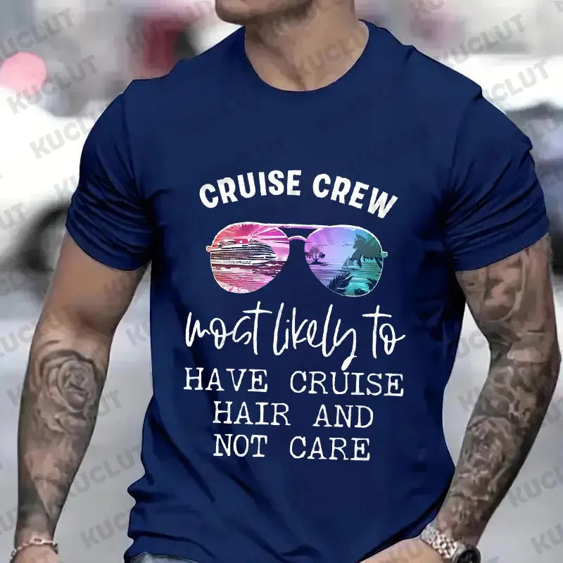 Unisex Cruise Crew Graphic T-Shirt – Vacation Party Tee