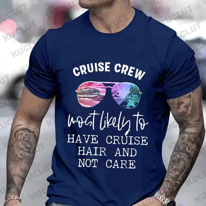 Unisex Cruise Crew Graphic T-Shirt – Vacation Party Tee