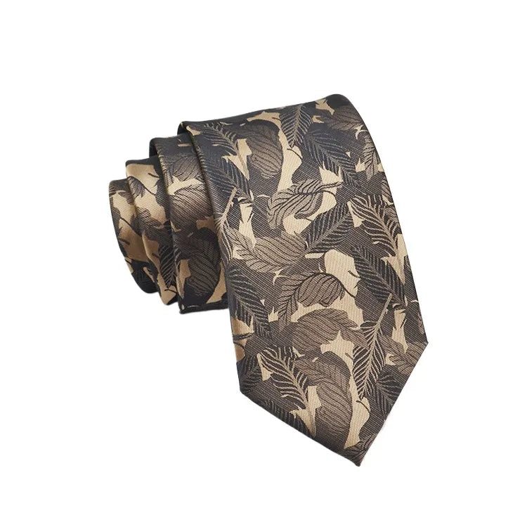 Men’s Floral Neck Tie – Classic 8cm Width