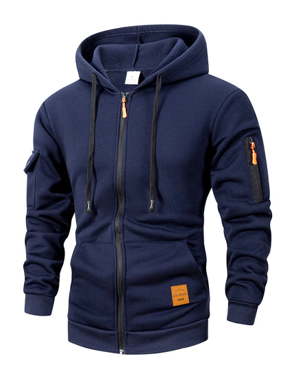 Men’s Lightweight Hooded Zip Jacket