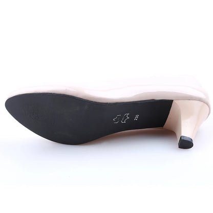 Women’s Classic Heeled Pumps – Slip-On, Office to Evening