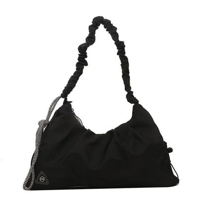 Women’s Ruched Gym Bag – Shoe Pocket, Wet Compartment & Yoga Mat Strap