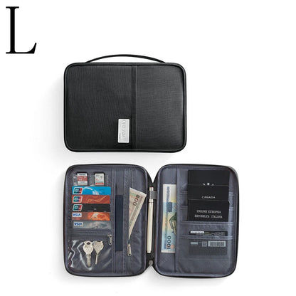 Travel Passport Wallet & Document Organizer – Family Cruise Essentials