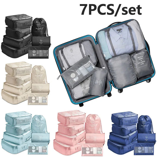 Cruise Packing Cube Organizer Set - 7 Piece
