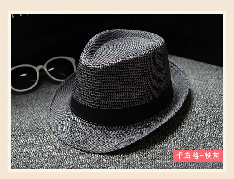 Men’s Lightweight Fedora Hat – Summer Cruise & Beach Style<