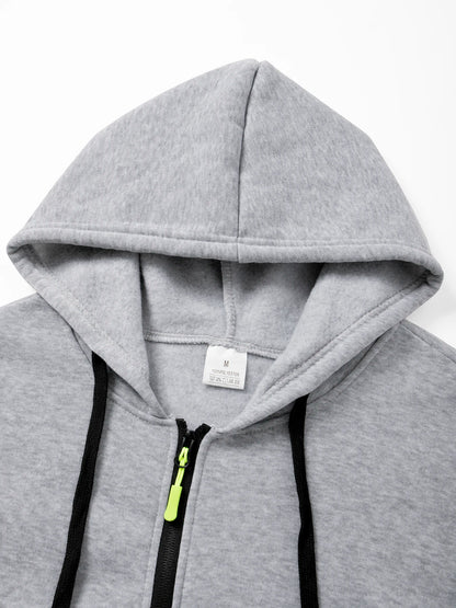 Men’s Lightweight Hooded Zip Jacket