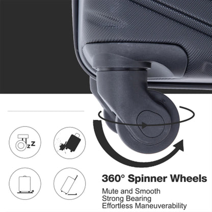 4-Piece Hardshell Spinner Luggage Set with TSA Locks