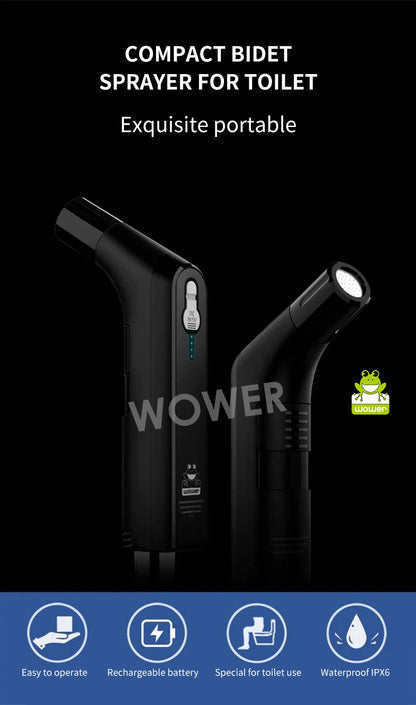 Rechargeable Portable Bidet for Travel, Cruises, RVs & Camping